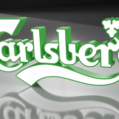 carlsberg_v1_2022-May-24_07-51-43AM-000_CustomizedView10098178417.png STL file CARLSBERG LOGO LED・3D printer model to download