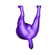 dog3_back.stl Free STL file Mixable dog models - Puzzle game・3D printing idea to download