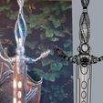 vorpal2.jpg Vorpal Sword replica from alice in wonderland Free 3D print model