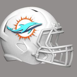 Miami-1.jpg Download STL file NFL MIAMI DOLPHINS FLORIDA • 3D print object, RuVa_Printing