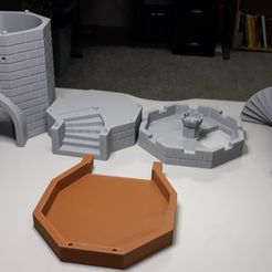 Dice Tower_0.jpg STL file D & D Dice Tower・3D printing template to download