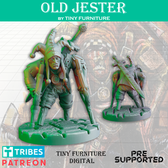 Jester_MMF.png STL file Old Jester・3D print model to download