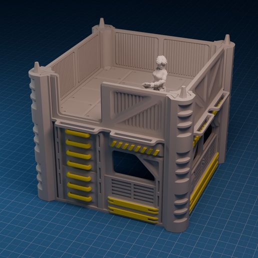 🏗️ 2KUBE - Modular Scenery Building System・Free 3D File for 3D printing ...