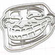 trollface.png Trollface meme cookie cutter