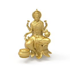 Laxmi-maa-3D-file-pic-1.png STL file Laxmi maa 3D file・Design to download and 3D print
