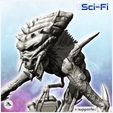 9.jpg Alien creature with triple legs and fangs (14) - SF SciFi wars future apocalypse post-apo wargaming wargame