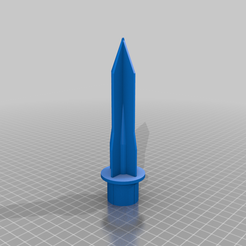 b135cb9f-99b8-44e9-b4d4-559ddf460e70.png Бесплатный 3D файл Сменный колышек для лампы на солнечных батареях・Шаблон для 3D-печати для загрузки