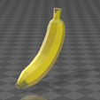 t.png Низкополигональный банан - (STL, OBJ, FBX)