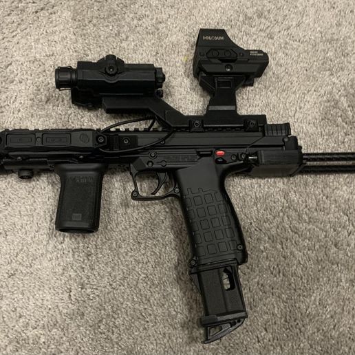 Tiamat Dual Optic Mount (Sight/Laser) 3D model