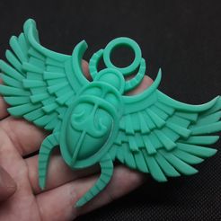 20220226_122755.jpg STL file scarab bas-relief・3D printing design to download