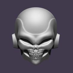 Freezer1.jpg Télécharger fichier STL Crâne de congélateur Frieza DBZ • Modèle pour imprimante 3D, KopperNico