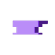 Front tray hook.stl D3P Multiboard/Opengrid Mount for Qidi Q2