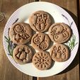 cookies 2.jpg Cookie stamp + cutter -  Christmas edition 14pcs
