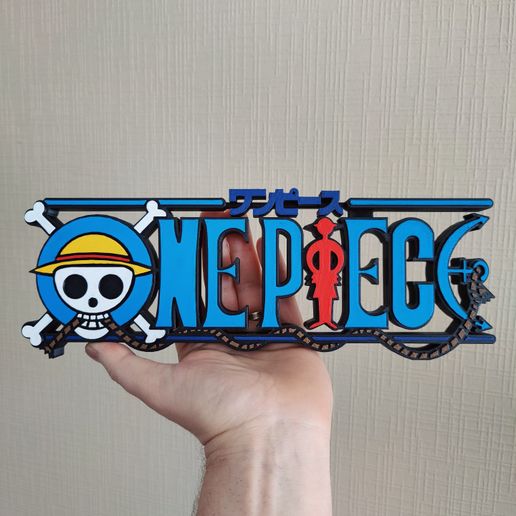 💬 LOGO ONE PIECE・3D Print with the Sovol SV03 3D printer