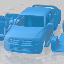 Volkswagen-Amarok-Crew-Cab-2010-Cristales-Separados-1.jpg Fichier 3D Volkswagen Amarok Crew Cab 2010 Imprimable Car・Modèle à télécharger et à imprimer en 3D