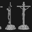 image-6.jpg The Divine 3D Printed Sculpture of Jesus on the Cross