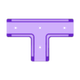Side T Bracket.stl 3D Printed Parts for DIY Furniture - L Shape Big Office Table