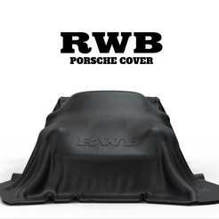 RWB.png Fichier STL Housse pour Porsche / Funda para Porsche RBW・Modèle imprimable en 3D à télécharger