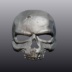 08.png STL file Skull mask of evil #3・3D printable model to download, drahoslibor