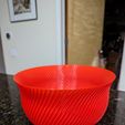 Spiral Fluted Bowls