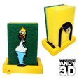 Bush Homer sponge holder
