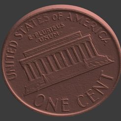 one_cent_lincoln_memorial2.jpg One Cent, Lincoln Memorial