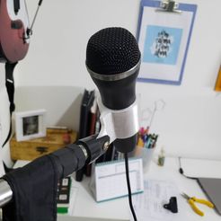 20191120_214055.jpg STL-Datei Support for logitech microphone kostenlos・3D-Drucker-Modell zum herunterladen