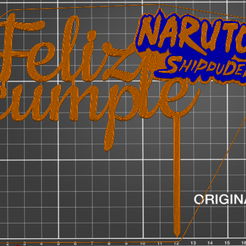 Feliz-Cumple-Naruto2.png Happy Birthday Cake Topper Naruto