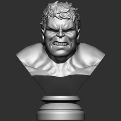1.JPG Hulk Angry bust