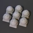 dragonball_pack_7.jpg 7 Dragonballs keycap  - DIGITAL FILES FOR 3D PRINTING - KEYCAP FOR MECHANICAL KEYBOARD