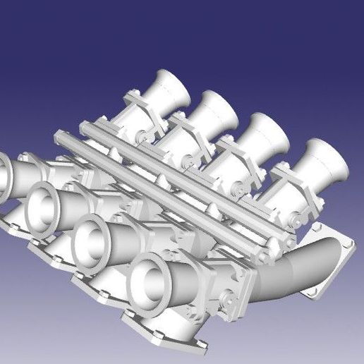 STL file LSX/LS3 V8 OBX intake 👽 ・3D printer model to download・Cults
