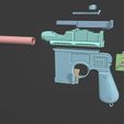 photo_2023-02-12_17-40-18.jpg Metal Gear Solid Snake Eater Shanxi type 17 pistol 45 gun The Broomhandle 3d model