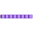 8bar_x4.stl Base Eight Blocks for Number Sense