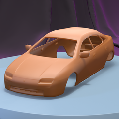 a.png Archivo STL MAZDA 323 FAMILIA 1994 (1/24) carrocería imprimible・Plan imprimible en 3D para descargar