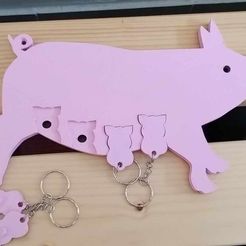 Pig_Keyholder.jpg Pig Keyholder