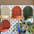 Plantless.jpg Pegboard Shelves~ for Ikea Skadis  ( Set of4 )