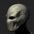 001A.jpg Slender Man Mask - Horror Scary Mask - Halloween Cosplay