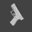 432.png Glock 43X Real Size 3d Gun Mold