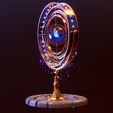 render-0011.jpg Magical Fantasy Animated Gyroscope Low-poly 3D model