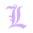 DEATH_NOTE_L_.stl DEATH NOTE - L -