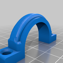 Free STL file Soporte Bobina pared tubo PVC 22mm, altura 10mm /15mm y  tornillo M6 (Support filament) 🪢・Object to download and to 3D print・Cults