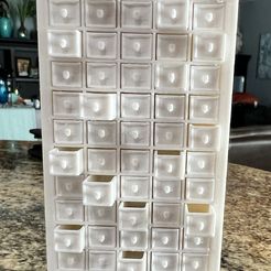 Meuble d'apothicaire miniature à 61 tiroirs - Meubles miniatures à l'échelle 1/12