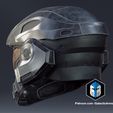 10003-3.jpg Halo Reach Noble 6 Helmet - 3D Print Files