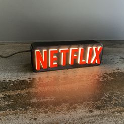 IMG_6166.jpeg Free STL file A tribute to NETFLIX・3D printing model to download