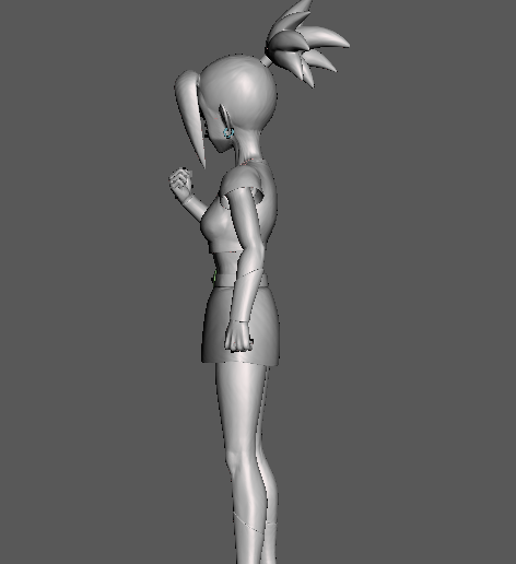 Kale (Dragon Ball) 3D Model - 3D model önizlemesi