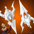 Evelynn-High-Noon-02_1.png Evelynn High Noon Accessories League of Legends STL files
