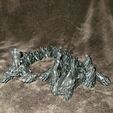 Dune Striker, Articulating Dragon, Flexi Articulated Scorpion Beast, Print in Place, No Supports, Fantasy Creature