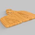 untitled.109.jpg Serving Tray, Cnc Cut 3D Model File For CNC Router Engraver, Plate Carving Machine, Relief, serving tray Artcam, Aspire, VCarve, Cutt3D