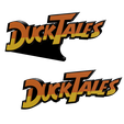 3.png 3D MULTICOLOR LOGO/SIGN - Ducktales (Two Variations)
