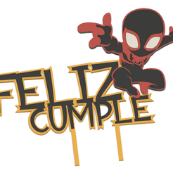 topper-feliz-cumple-miles-morales.png happy birthday topper spiderman miles morales